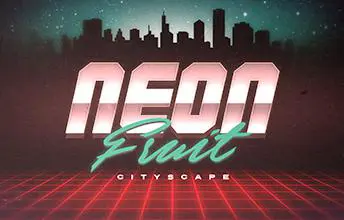 Neon Fruit Cityscape - SpinCity - Zimbabwe