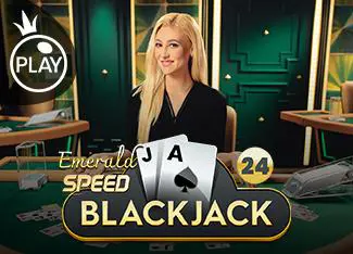 Speed Blackjack 24 - Emerald - SpinCity - Zimbabwe