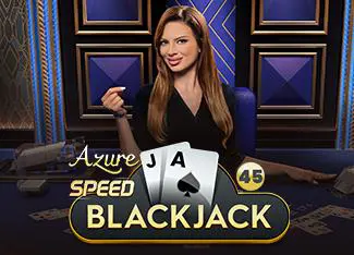 Speed Blackjack 45- Azure - SpinCity - Zimbabwe