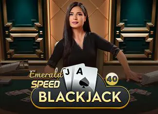 Speed Blackjack 40 – Emerald - SpinCity - Zimbabwe