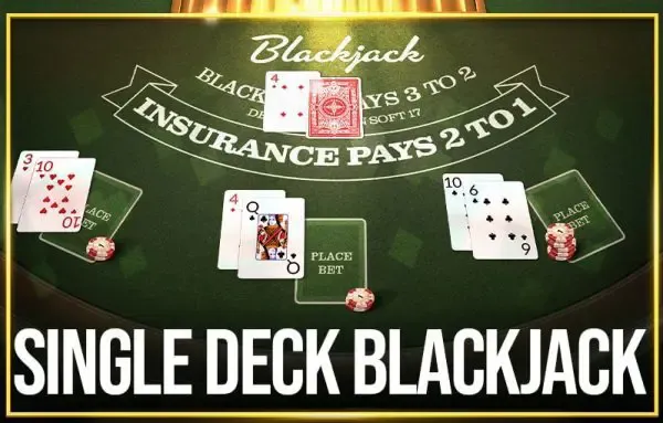 Single Deck Blackjack - SpinCity - Zimbabwe