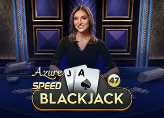 Speed Blackjack 47- Azure game cover image by betfouders