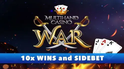 Multihand Casino War game cover image by betfouders