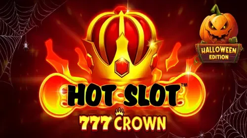 Hot Slot 777 Crown Halloween game cover image by betfouders