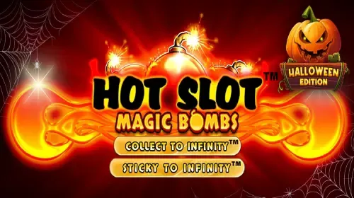 Hot Slot Magic Bombs Halloween game cover image by betfouders