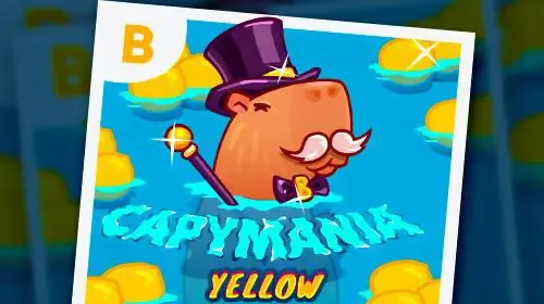 Capymania Yellow game cover image by betfouders