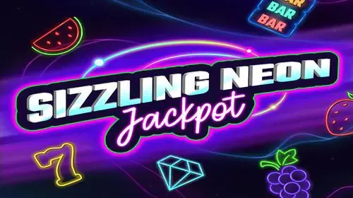 Sizzling Neon Jackpot game cover image by betfouders