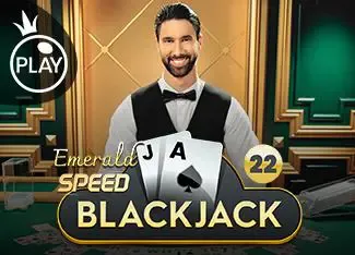 Speed Blackjack 22 - Emerald game cover image by betfouders