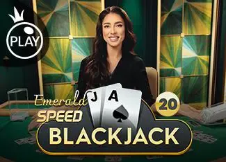 Speed Blackjack 20 - Emerald game cover image by betfouders