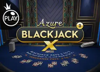 Blackjack X 3 - Azure game cover image by betfouders