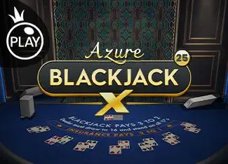 Blackjack X 25 - Azure game cover image by betfouders