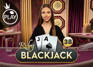 Blackjack 38 - Ruby game cover image by betfouders